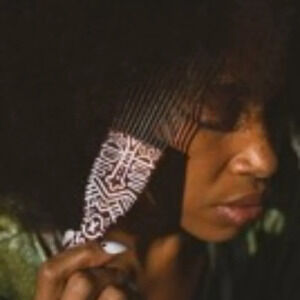 ♥️5 for $25♥️ Afropick "Ori" Art Deco Hair Pick design by Luke Crump